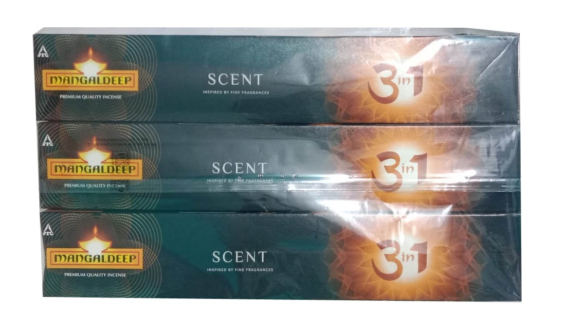 Mangaldeep Scent 3in1 | Pack of 12